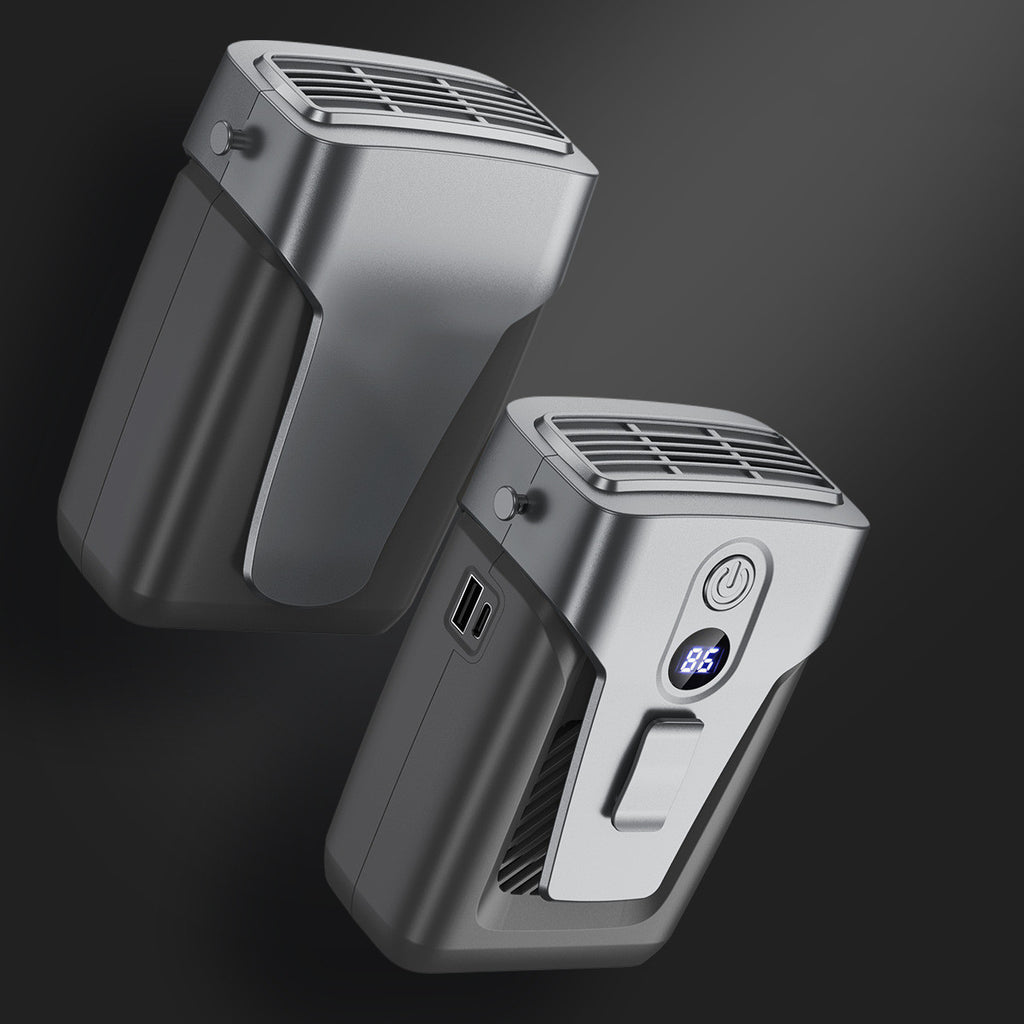 Outdoor Waist Fan Portable On Site