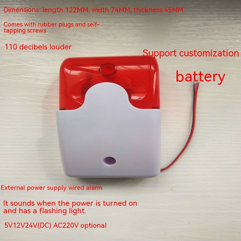 Horn On-site Sound And Light Alarm