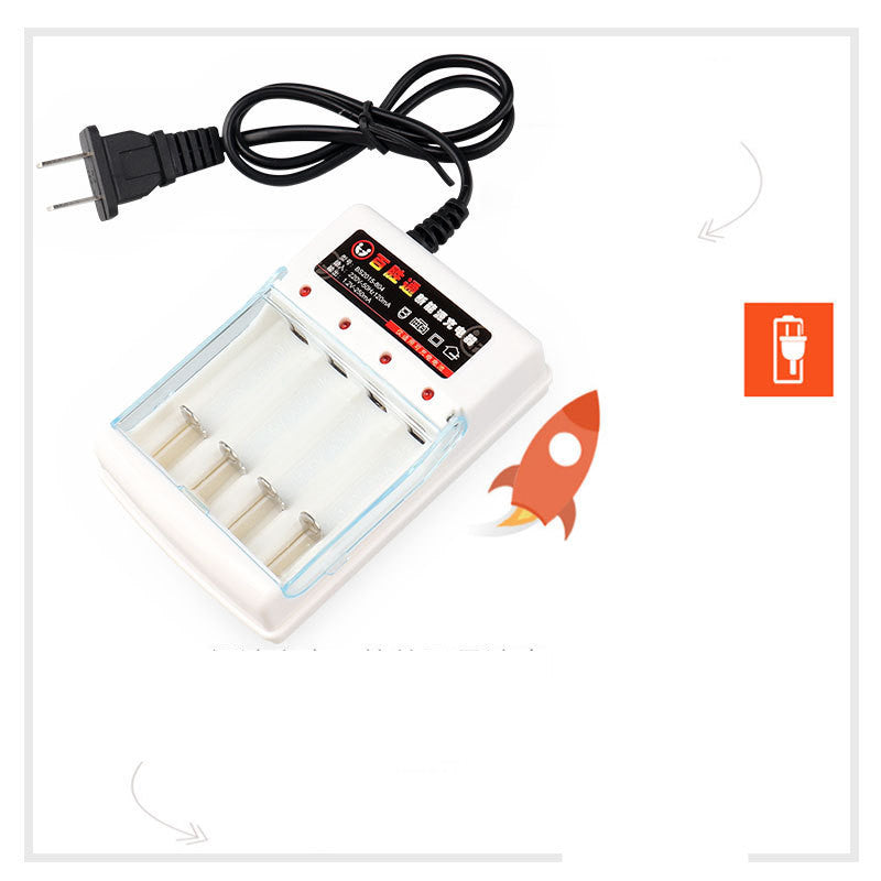 Nickel-cadmium Four-cell Rechargeable Battery Charging