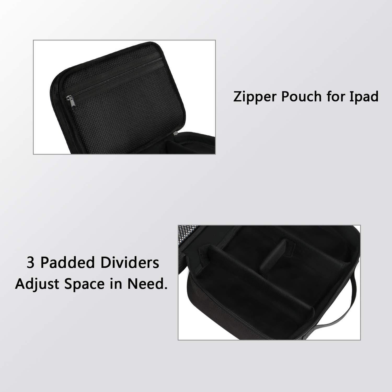 Double-layer Digital Portable And Versatile Data Cable Charger Electronic Accessories Storage Bag